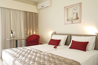 Budget Room Galaxias a comfortable and elegant bedroom for two persons