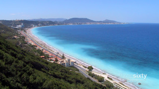 Location Galaxias Monte Smith view on Rhodes Island