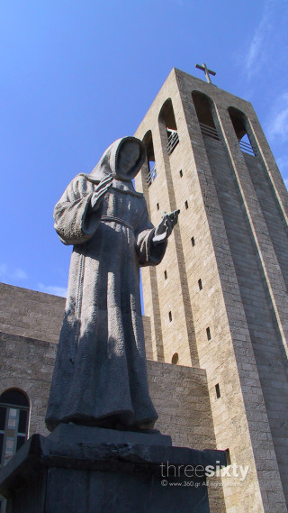 Location Galaxias Saint Fragkiskos Chruch on Rhodes Island