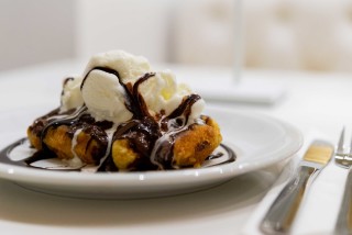 gallery galaxias hotel delicious waffles with ice cream and chocolate