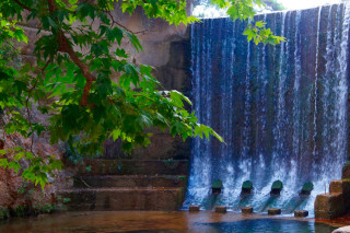 Blog Galaxias the enchanting falling water of the Seven Springs in Rhodes