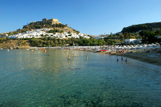 lindos beach rhodes