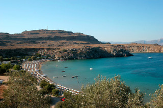 lindos beaches