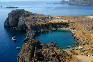 st pauls bay lindos rhodes